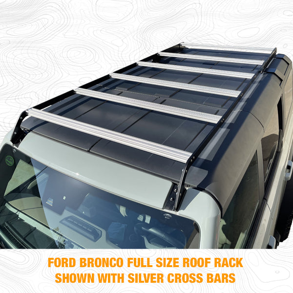 Badass - 2021-22 Ford Bronco Full Size Roof Rack for Hardtop