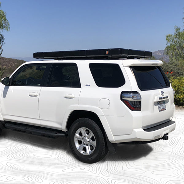 BA Rugged 2009-22 Toyota 4Runner (Gen 5) 2 Person Clamshell Rooftop Tent w/ Optional Panoramic Moonroof