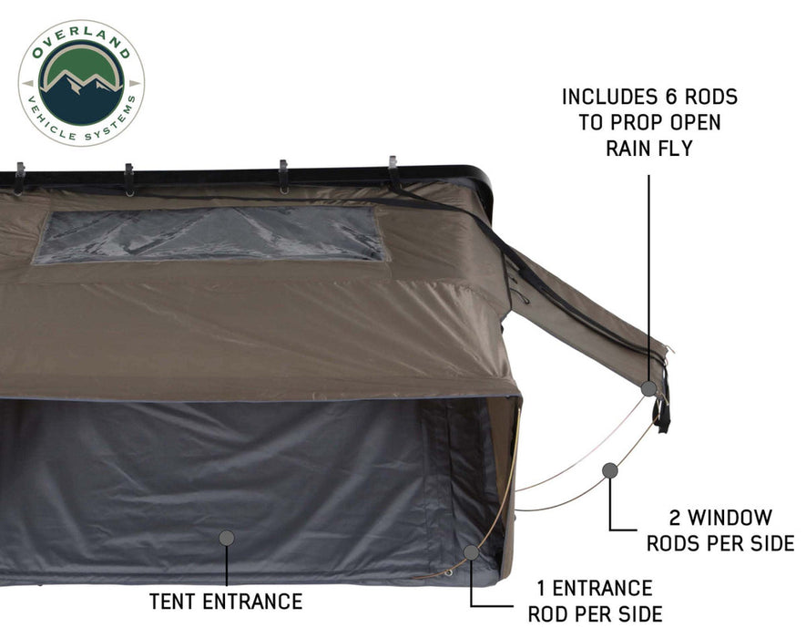 OVS Bushveld - 4 Person 4 Seasons Hardshell Roof Top Tent