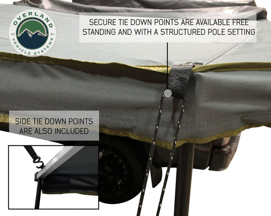 OVS Nomadic Awning 270 Only- Dark Gray - Driver Side