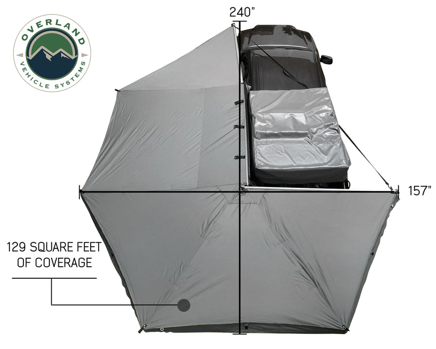 OVS Nomadic Awning 270 Only- Dark Gray - Driver Side