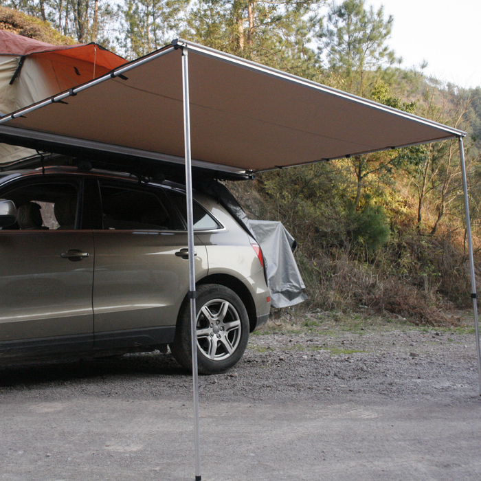 Trustmade 6-ft x 6-ft Square Beige Tailgate Canopy