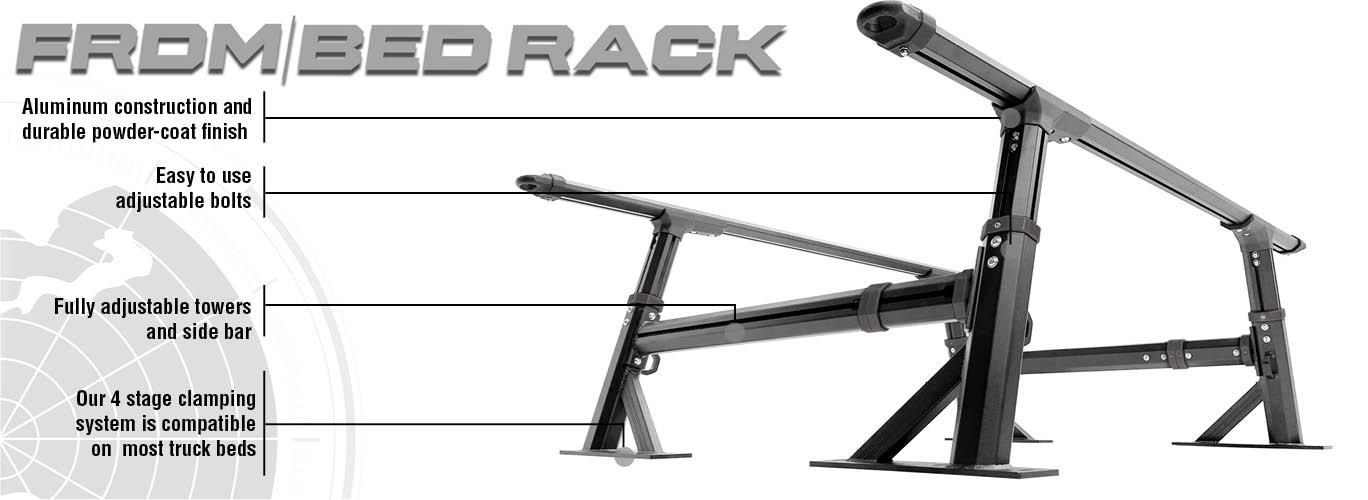 OVS Freedom Rack Systems - Rack, Uprights, Cross Bars, and Side Support Bars