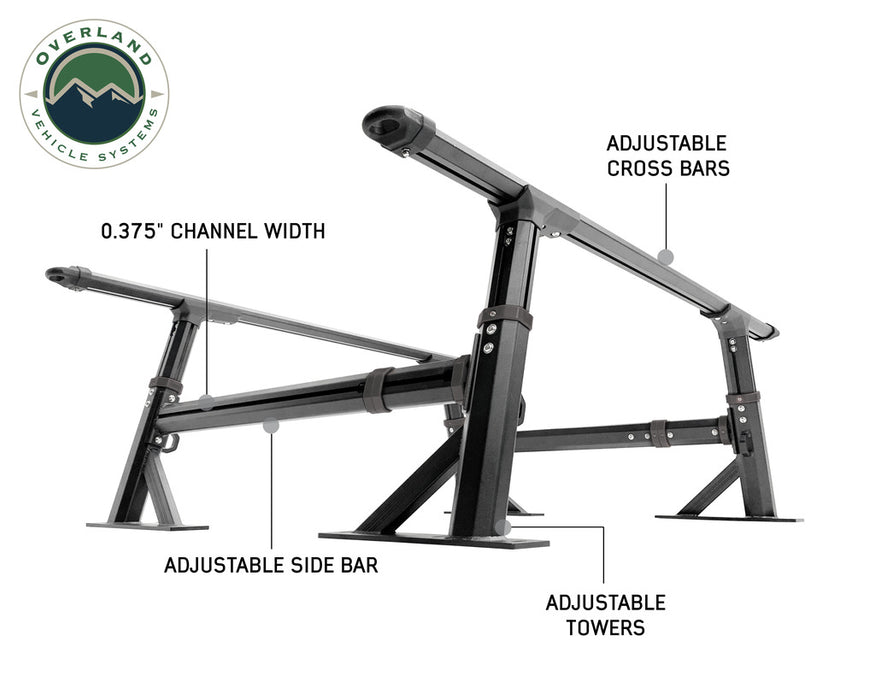 OVS Freedom Rack Systems - Rack, Uprights, Cross Bars, and Side Support Bars