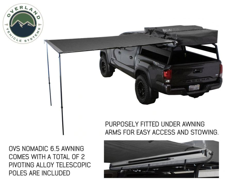 OVS Nomadic Awning 2.0 - 6.5' With Black Cover