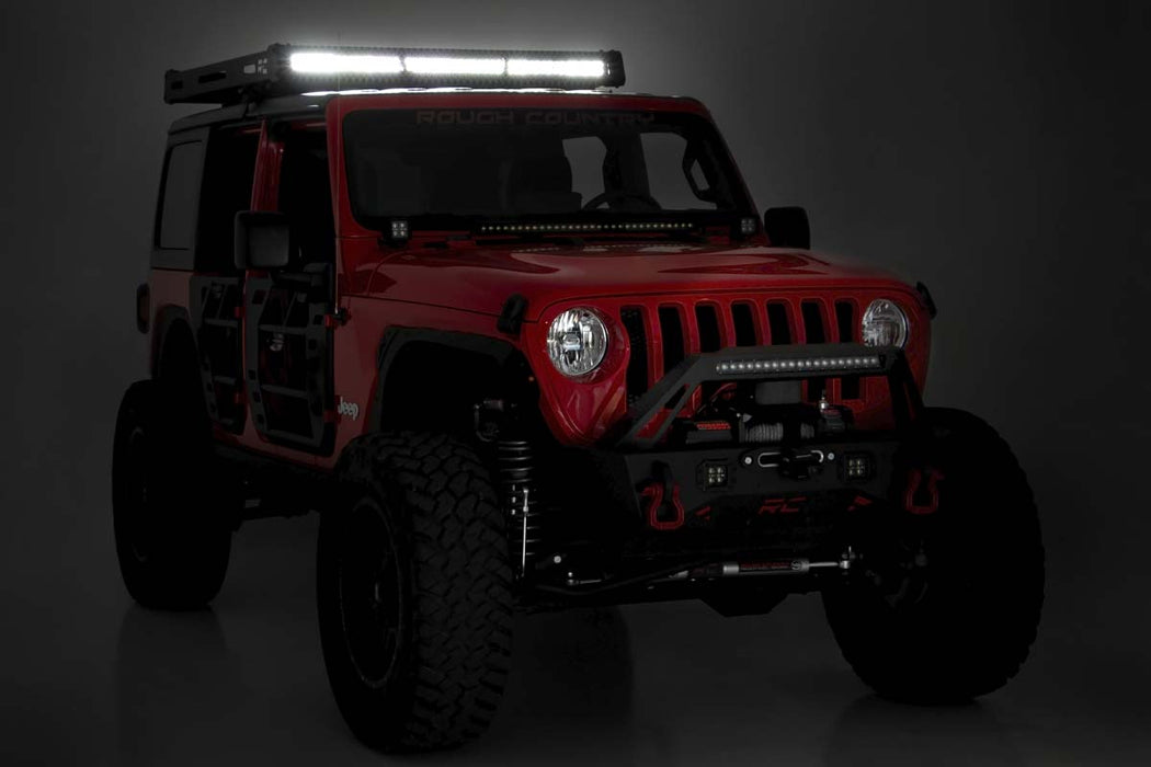 Rough Country Roof Rack Jeep Wrangler JL 4WD (2018-2022)