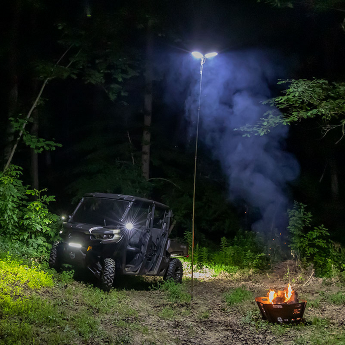 Rough Country Telescoping Campsite LED Light Kit (12V , 6200 Lumens)