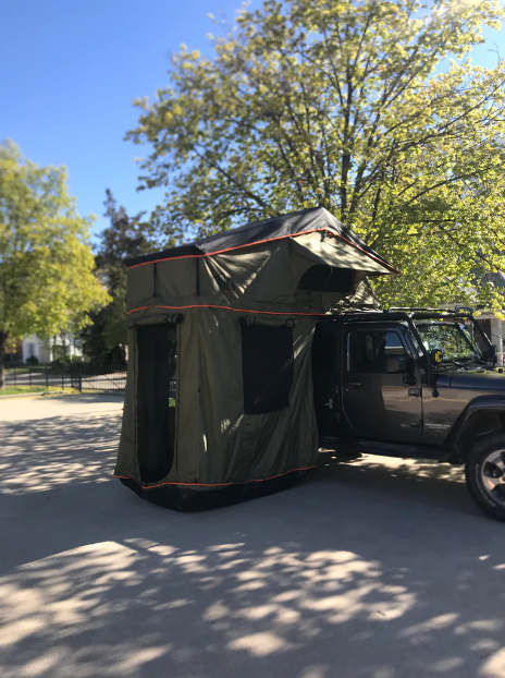 Hutch Apex 3 Universal Fit 3 Person Softshell Roof Top Tent