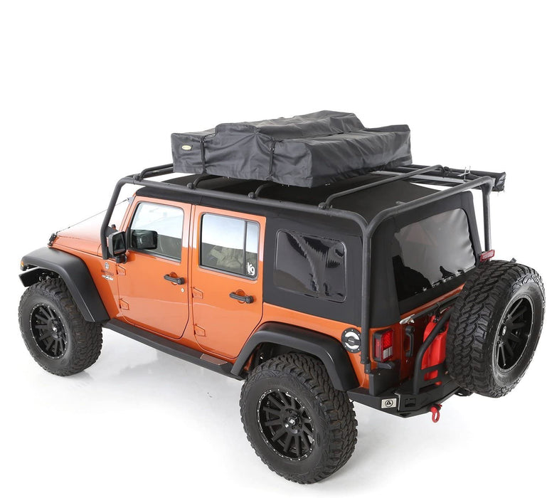 Smittybilt Fits 1997 to 2006 TJ Wrangler and Rubicon 2-3 Person Softshell Rooftop Tent Bundle