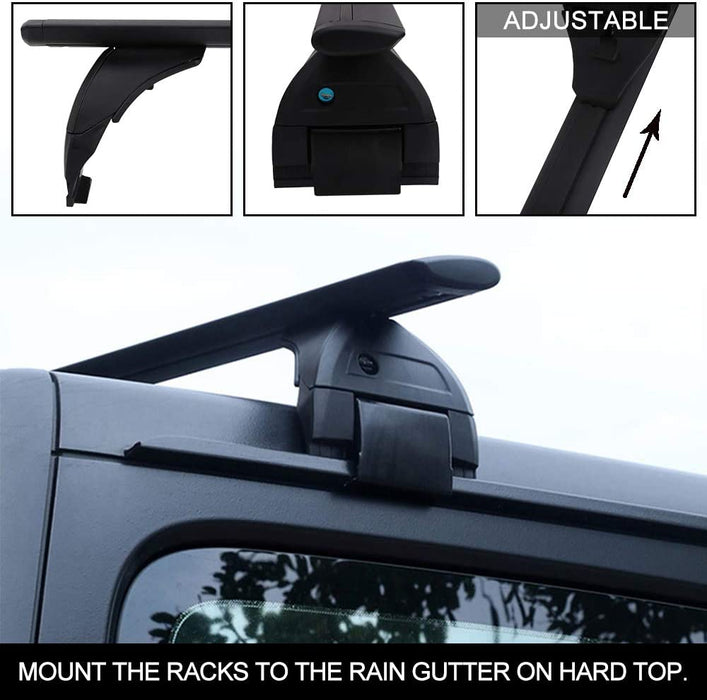 Trustmade Roof Rack for 2007-2019 Jeep Wrangler